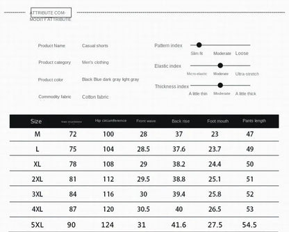 Summer Men'S Large Size Casual Shorts Beach Pants Running Sport Straight Short Pants Male Thin Sweatpant Leisure Loose Shorts