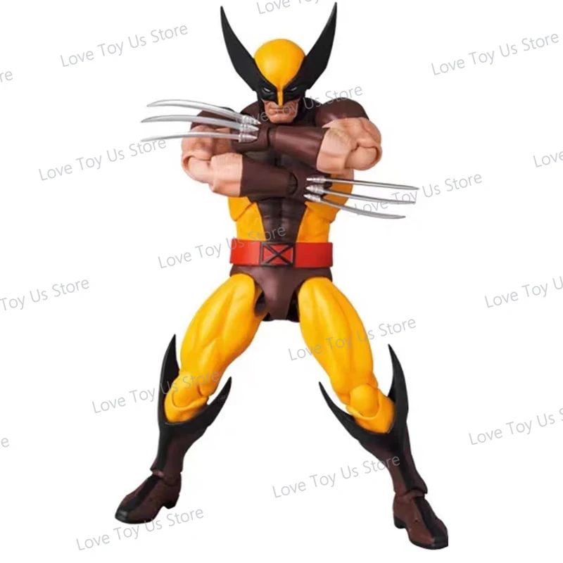 Original Ct Toys Wolverine Action Figure Deadpool Mafex 096 Figure Mafex138 X-Men Comic Version Figurine Collection Model Toys