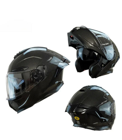Capacete Articulado de Moto com Bluetooth Lente Dupla Off-road Capacete de Corrida Cascos para Moto Capacete de Moto Aprovado pelo DOT Para BMW