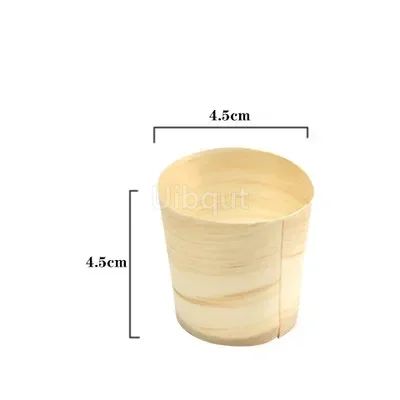50 100pcs Sushi shushi Wood Boat Natural bamboo Disposable Kayak Salad Dessert Pine cake Boat Snack Bowl mat sushi plate tray