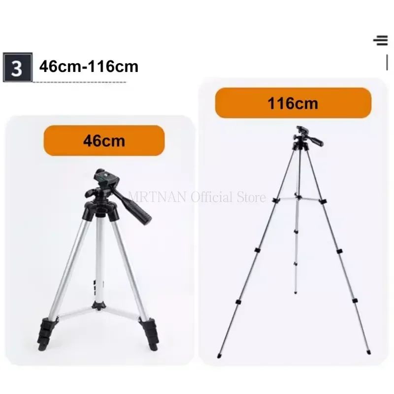 Telescópio Astronômico de Alta Definição e Alta Ampliação, Espelho de Busca de Estrelas Profissional, Suporte Longo com Suporte para Celular
