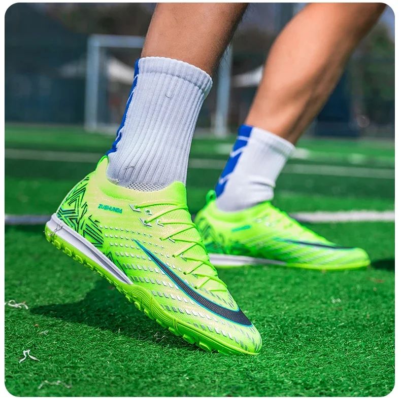 TF/FG Men Soccer Shoes Society Professional Football Field Boots Original Comfortable Top Quality Cleats Football Shoes Tenis