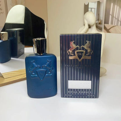 Perfume Masculino Inspirado no Parfums Marly Layton - Fragrância Amadeirada Fougère e Picante, Aroma Sofisticado de Longa Duração, Perfume Niche de Luxo