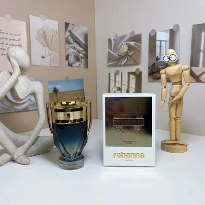 Hot Sales 100ml Warrior Trophy Perfume Men's Perfume Woody Aquatic Notes Fresh Ocean Fragrance Parfum Long Lasting Gift For Men