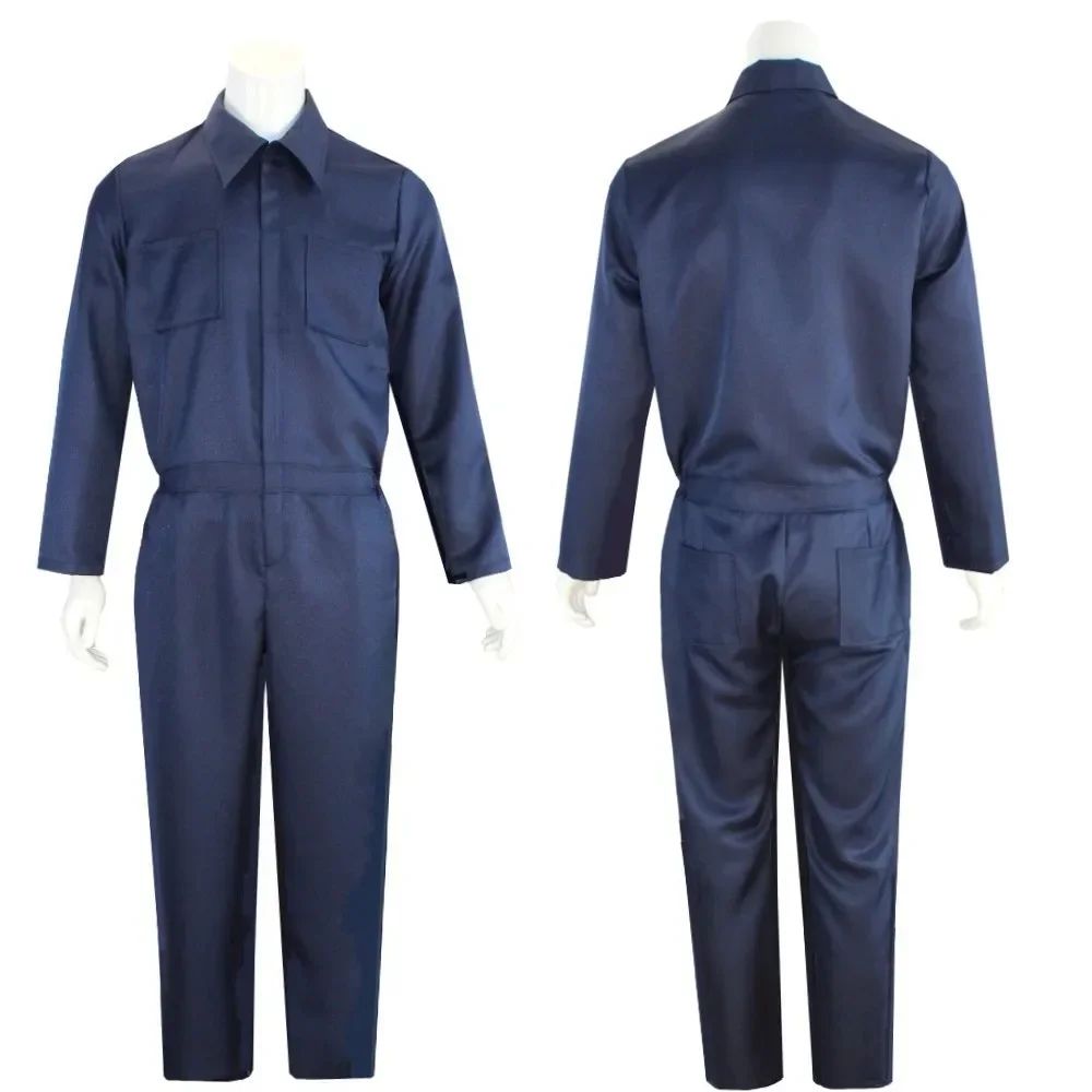 Michael Bloody Killer Outfits Myers Cosplay Costume Anime Halloween for Adult Men Women Cos Jumpsuit Horror Mask Party Costume