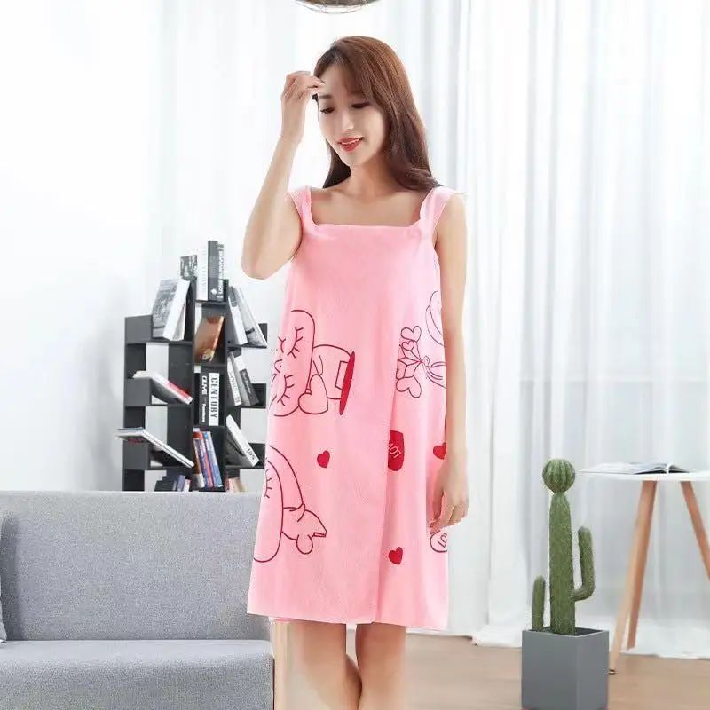 Wonderlife Women Quick Dry Magic Bathing Towel Spa Bathrobes Wash Clothing Sexy Wearable Microfiber Beach Towels Bathrooms Towel