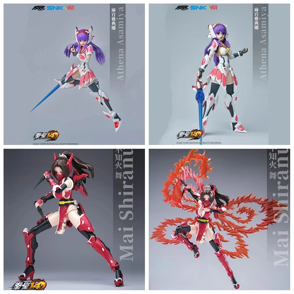 Em estoque Original YCY-MAI SHIRANUI SNK 1/12 Mobile Suit Cavali Atena Asamiya Girls Association Coleção Presentes