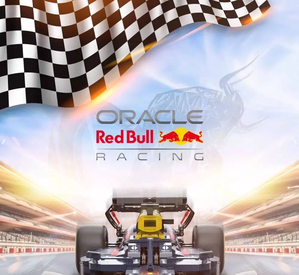RASTAR 2509PCS 1:8 Technik F1 Redbull RB19 1. Max. Verstappen 11 Perez Racing Formula Blocos de Montar Modelo MOC Carro Tijolos Brinquedo