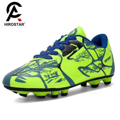 Professional Kids Soccer Shoes Men Original Football Shoes Indoor Society Cleats Football Field Boots TF/AG Fast Match Sneaker