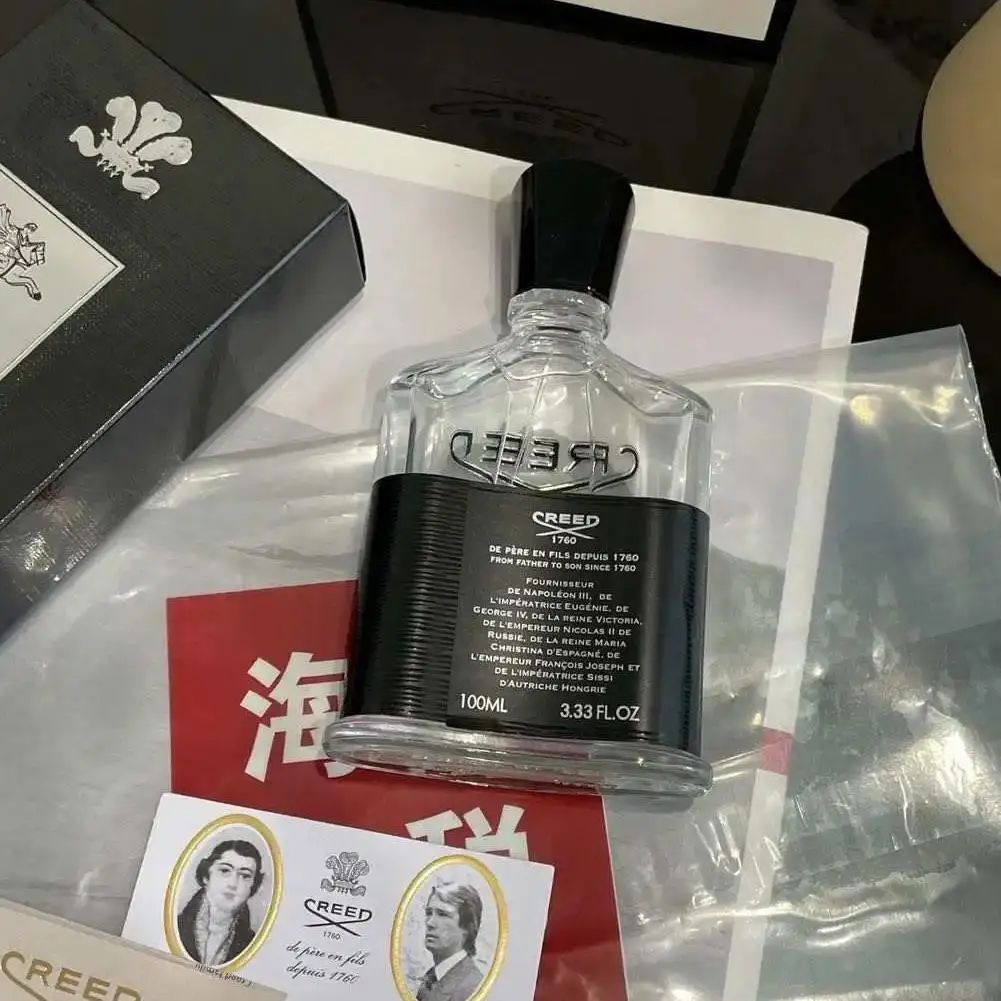 The Creed Aventus Eau de Parfum Silver Mountain  Water Original Santal Perfume Green Irish Tweed Eau De Parfum Spray for Unisex