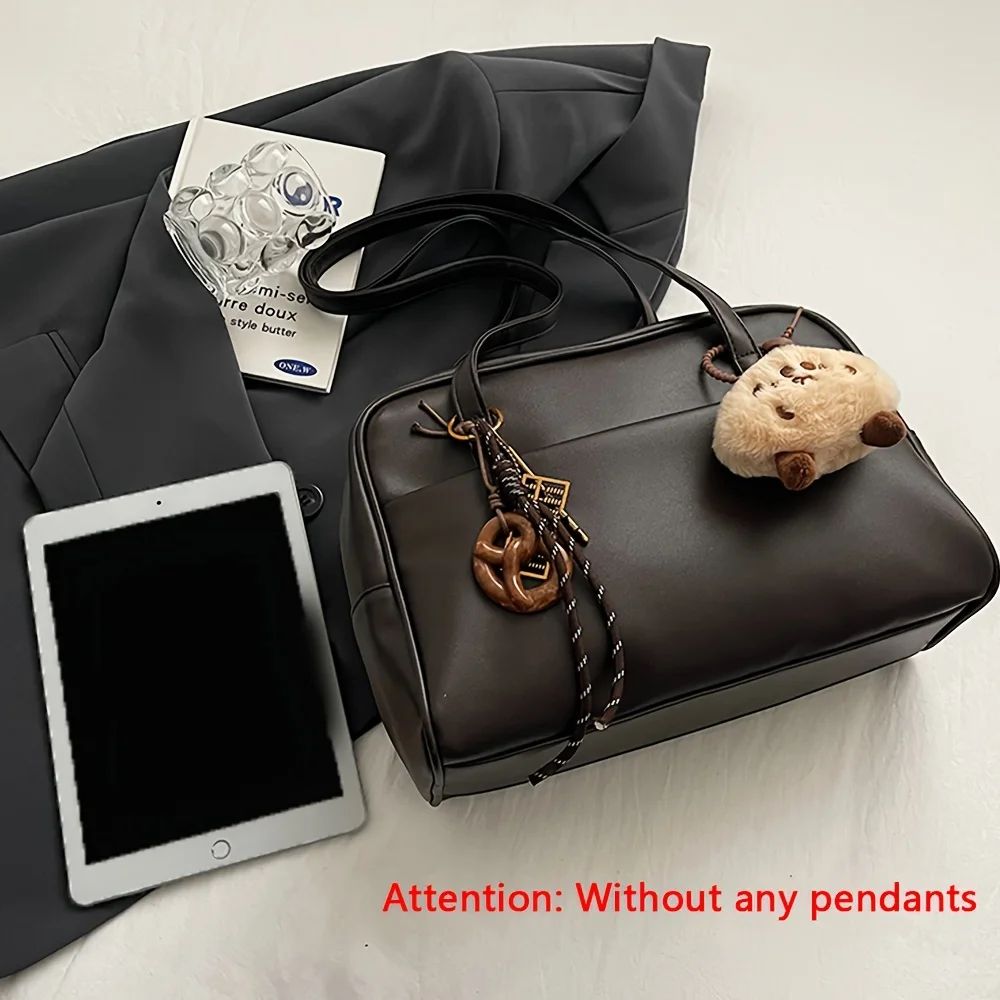 Women's Vintage Korean Style Single Shoulder Bag - Convertible Crossbody/Handbag, Women's Handbag, Underarm Bag, Crossbody Bag