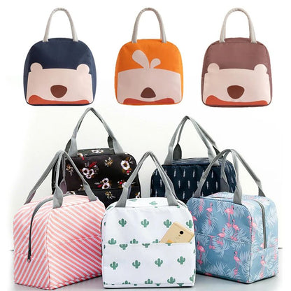 Preservation Baby Food Milk Bottle Heat/cold Storage Insulation Bags Waterproof Swan Bag Lunch Bag Infant Kids Food Bag