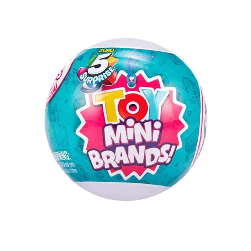 5 Surprise Mini Brands Capsule Toys Mystery Blind Box Fashion Surprise Ball Real Miniature Doll Collectible Toys Gifts