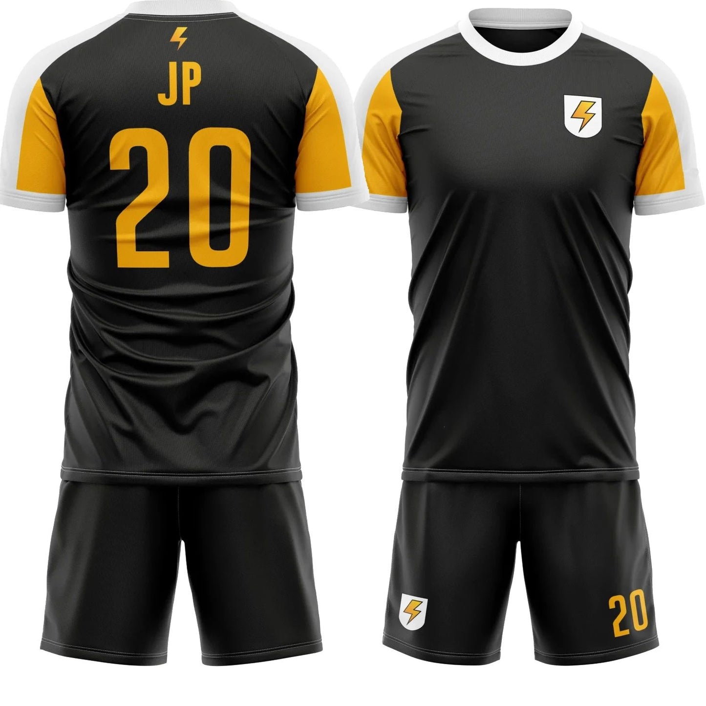 Anime Inazuma Eleven Raimon Men's Summer 3D Printed Short Sleeve Shorts Two Piece Set Street Leisure Sports Fashion Set