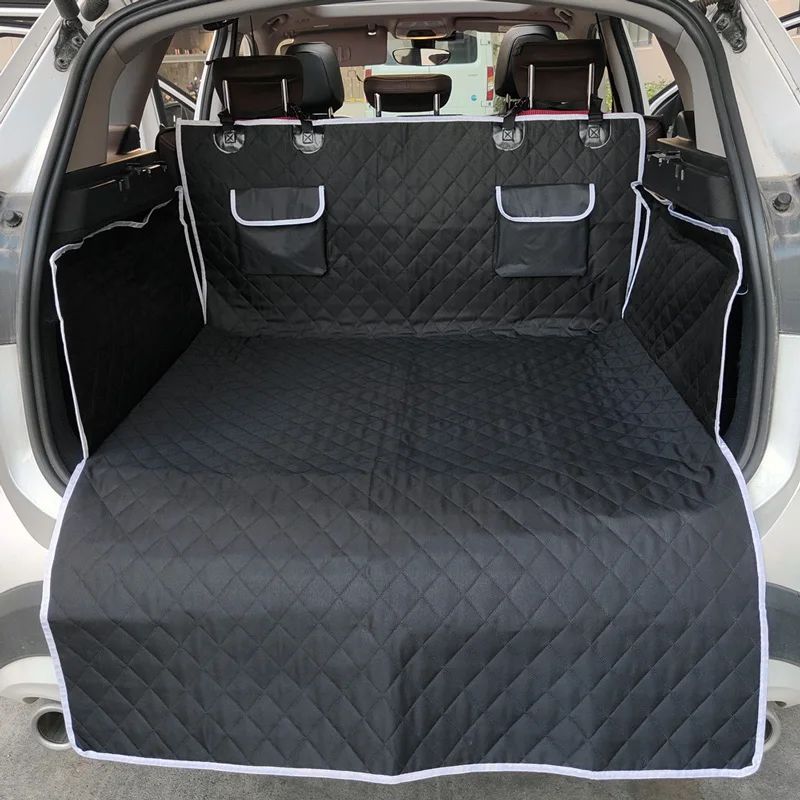 Waterproof Dog Car Seat Cover Trunk Case Dog Car Transporter Travel Mat Pad Dog Carriers Hammock For Small Medium Large Dogs