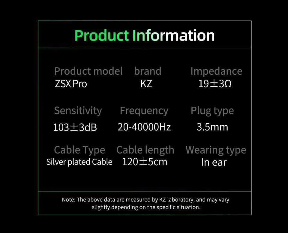 KZ ZSX Pro 5BA+1DD 12mm Drive Hybrid Drive Unit Earphones HIFI Music Earbuds Sport Game Headsets 2PIN Replaceable Cable ZSXPRO