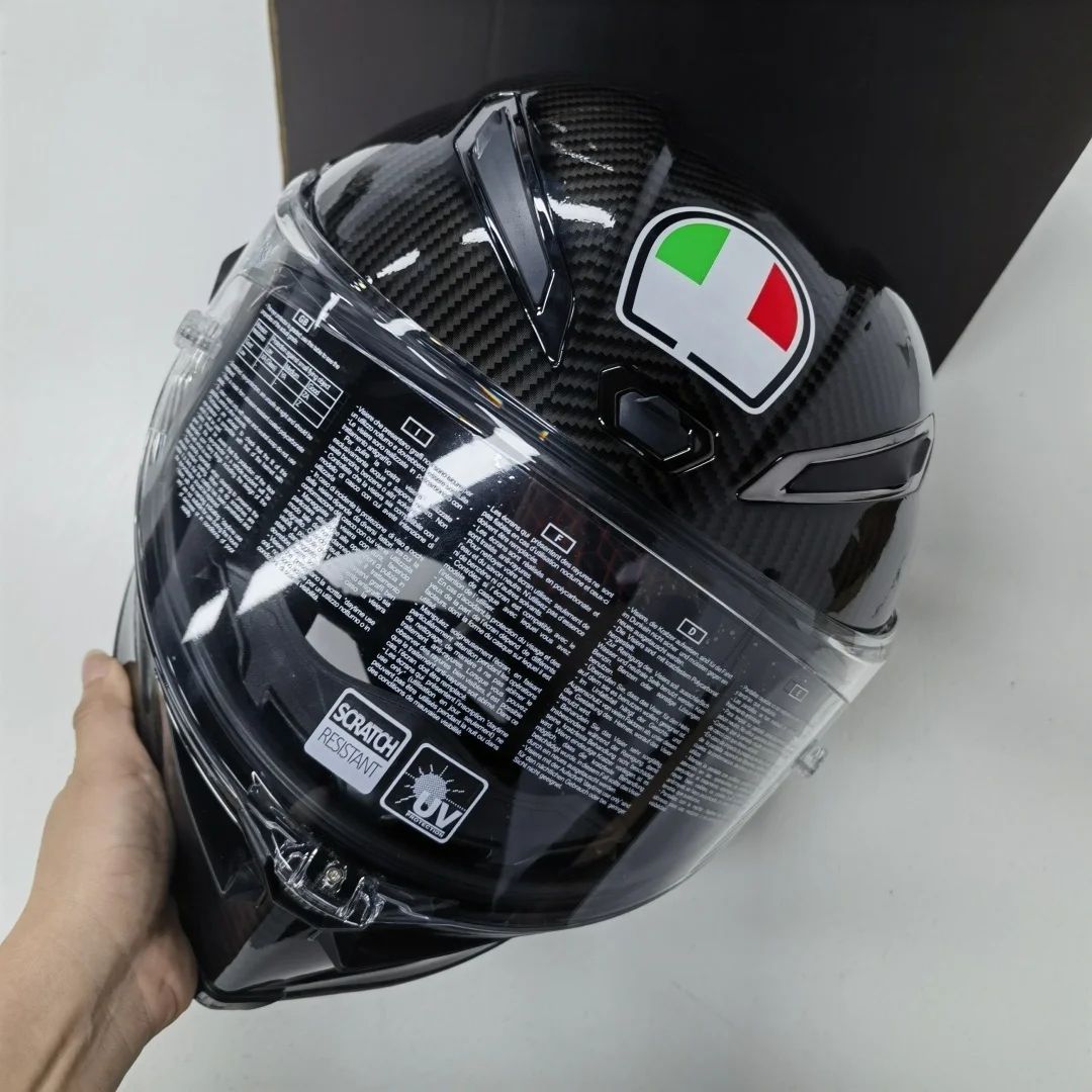 Capacete Unissex Pista Fechado para Moto Off-Road de Corrida Segurança Capacete de Proteção Aprovado ECE DOT Capacete de Ciclismo