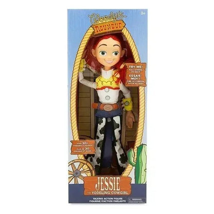 40cm Disney Toy Figuras de Anime Toy Story 4 Woody Buzz Jessie Rex Bonecos Modelo Falantes Figurinhas de Ação Coleção de Decoração Brinquedo de Natal