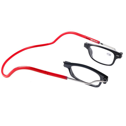 Portable Folding Reading Glasses High Definition Resin Fashion Presbyopic Eyeglasses