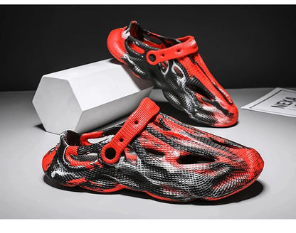 Novelty Hot Sale Garden Shoes for Women Mens Sandals EVA Lightweight Beach Clogs Summer Beach Zapatos Hombre for Men and Women