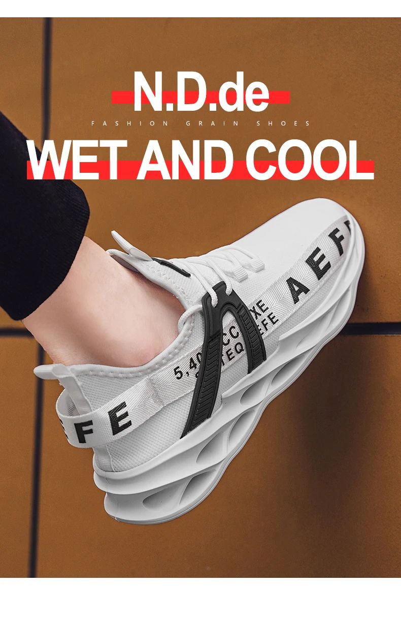 Tênis Masculino YRZL Calçados Masculinos Tênis Designer de Luxo Sapatos Masculinos Casuais Plataforma Antiderrapante Tênis de Corrida Masculino