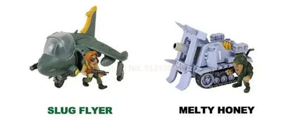 Em Estoque Xin Shi Modelo Montagem Metal Slug X 2 Sv-001 Sv001 Slugflyer Nop-03 Landseek T-2b Brinquedos Bonecos de Ação