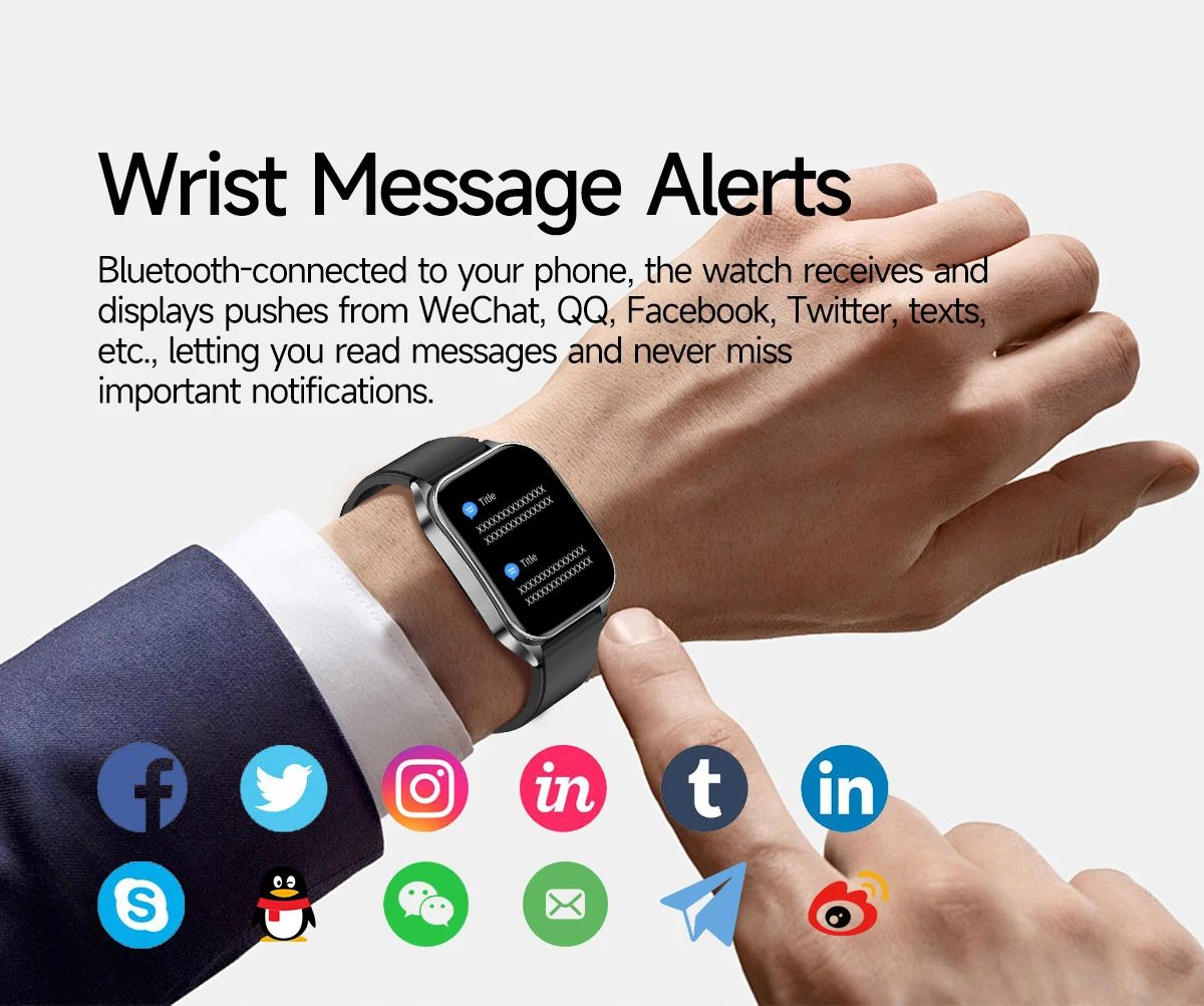 2025Novo 650nm Laser Condicionamento Safira Vidro Smart Watch Homens ECG Frequência Cardíaca Micro Exame Físico Saúde Smartwatch Temperatura