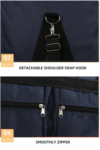 Travel Bag Foldable Large Capacity Waterproof Business Sports Handbags Wear-Resistant Portable Multifunction Duffel Bags mochila