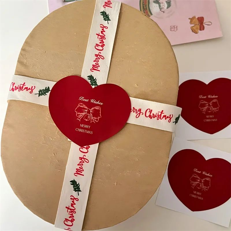 500PCS Custom Stickers and Customized Logos Wedding Birthday Gift Box Stickers Design Your Own Labels Personalize Stickers