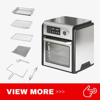 Kitchen Appliance Electric Air Oven Multi-function All In One Toaster Oven Double Doors Air Fryer Oven
