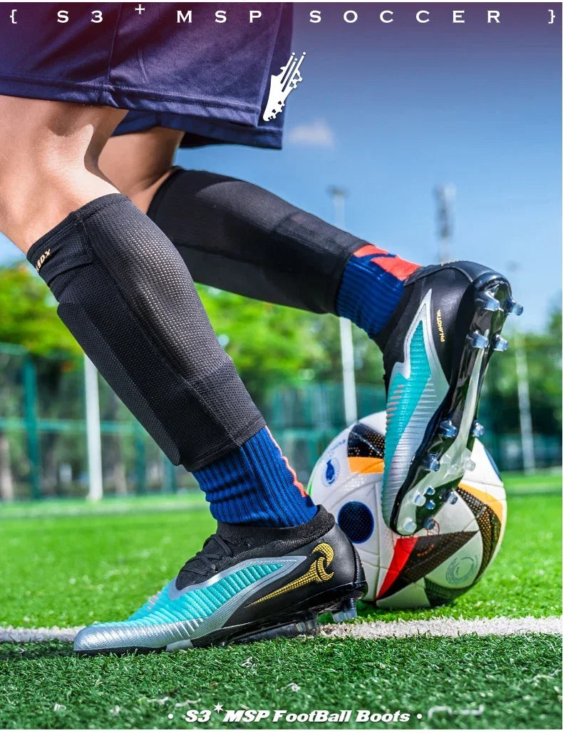 Men Football Shoes Fast Non-Slip Outdoor Football Field Boots Professional Grass Training Soccer Shoes Society Cleats Sneaker