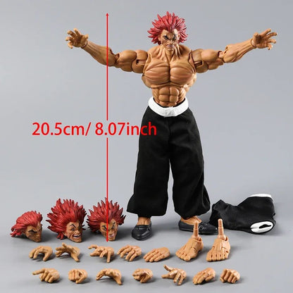 Storm Toys 1/12 Baki Hanma: Filho do Ogro Hanma Yujiro Modelos Figuras Brinquedos Boneco de Ação