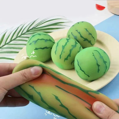 Summer Limited Color-changing Watermelon Pinch Le Vent Decompression Artifact Slow Rebound Decompression Pinch Toys