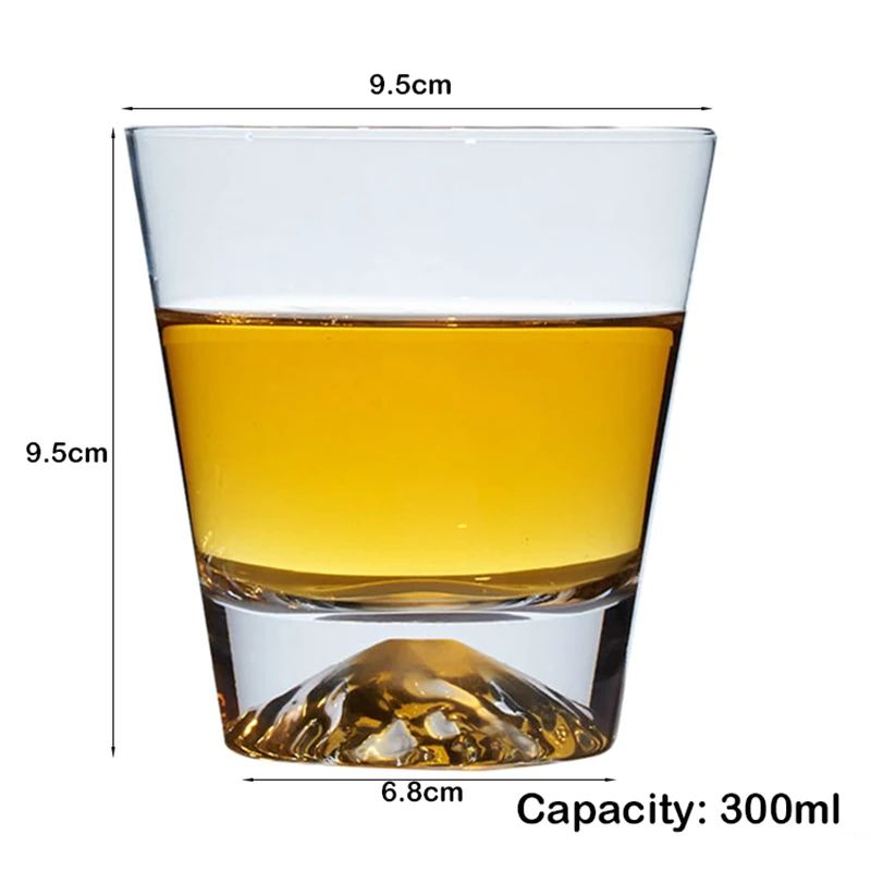 Copos para Coquetéis Copos de Vidro Diferentes Taças da Moda para Whisky Uísque Escocês Bourbon Coquetéis RUM Copo Durável para Whisky Artigos de Cozinha