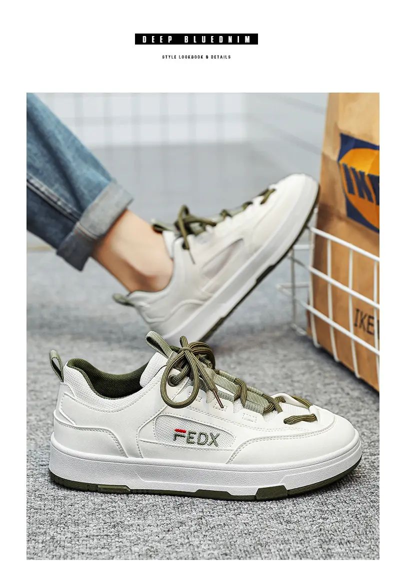 Bread Shoes for Men Trendy Board Shoes Niche Design Breathable Retro Chunky Sneakers Luxury Designer Male Casual Vulcanize Shoe