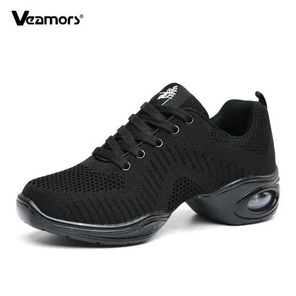 Jazz Dance Shoes For Women's Dance Sneakers Lightweight Breathable Woman Dancing Shoes