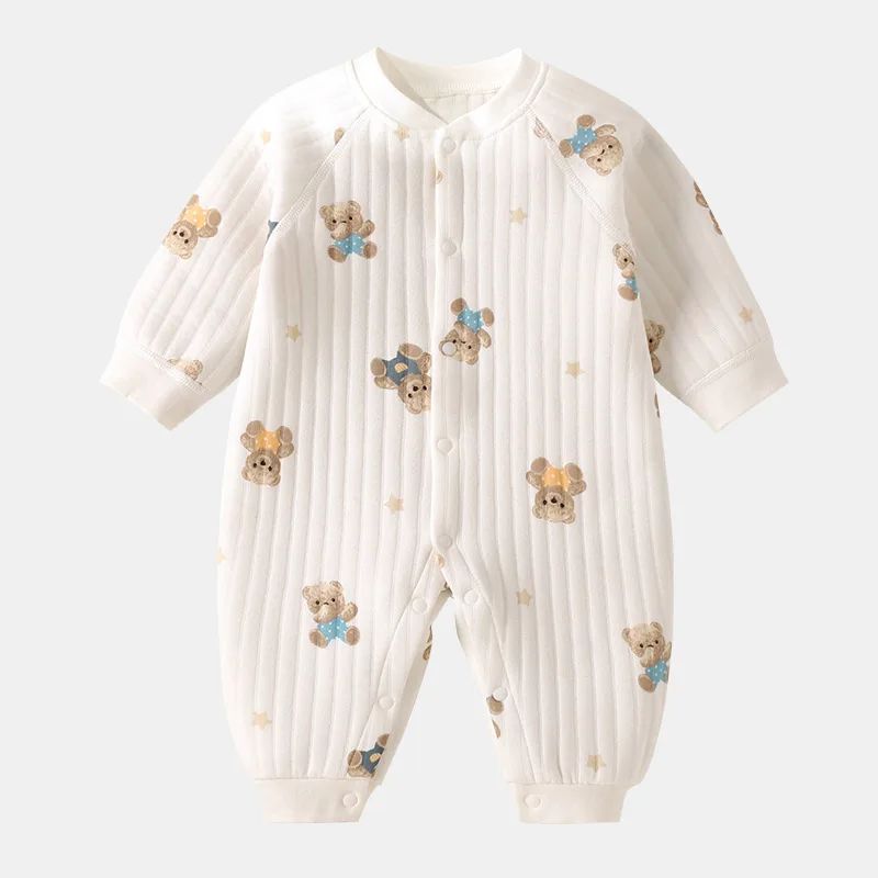 Newborn Baby Clothes Girls Boys Rompers Warm Photography Pajamas Cute Onesies for Babies Long Sleeve Bodysuit & One-piece