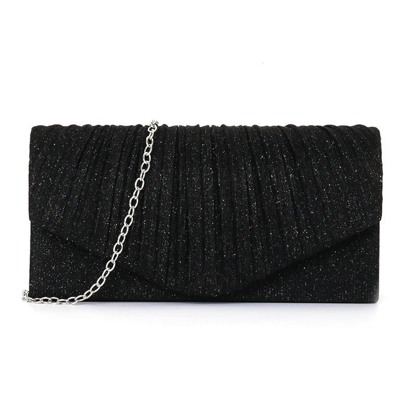 Fashion Chain Shoulder Bags Wedding Party Purse Ladies Luxury Evening Bags Sequins Clutches Women Glitter Banquet Handbags