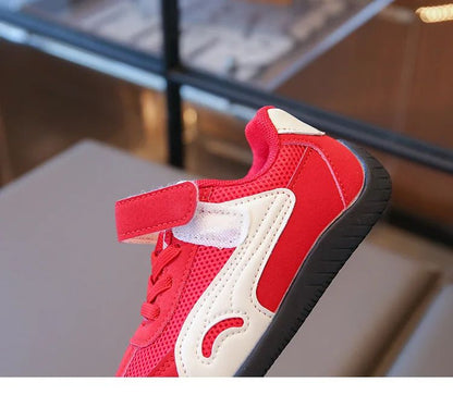 Children Sneakers Autumn New Soft Sole Lightweight Non Slip Girls Running Shoes Fashion Cross Tied Comfortable Boys Casual Shoes