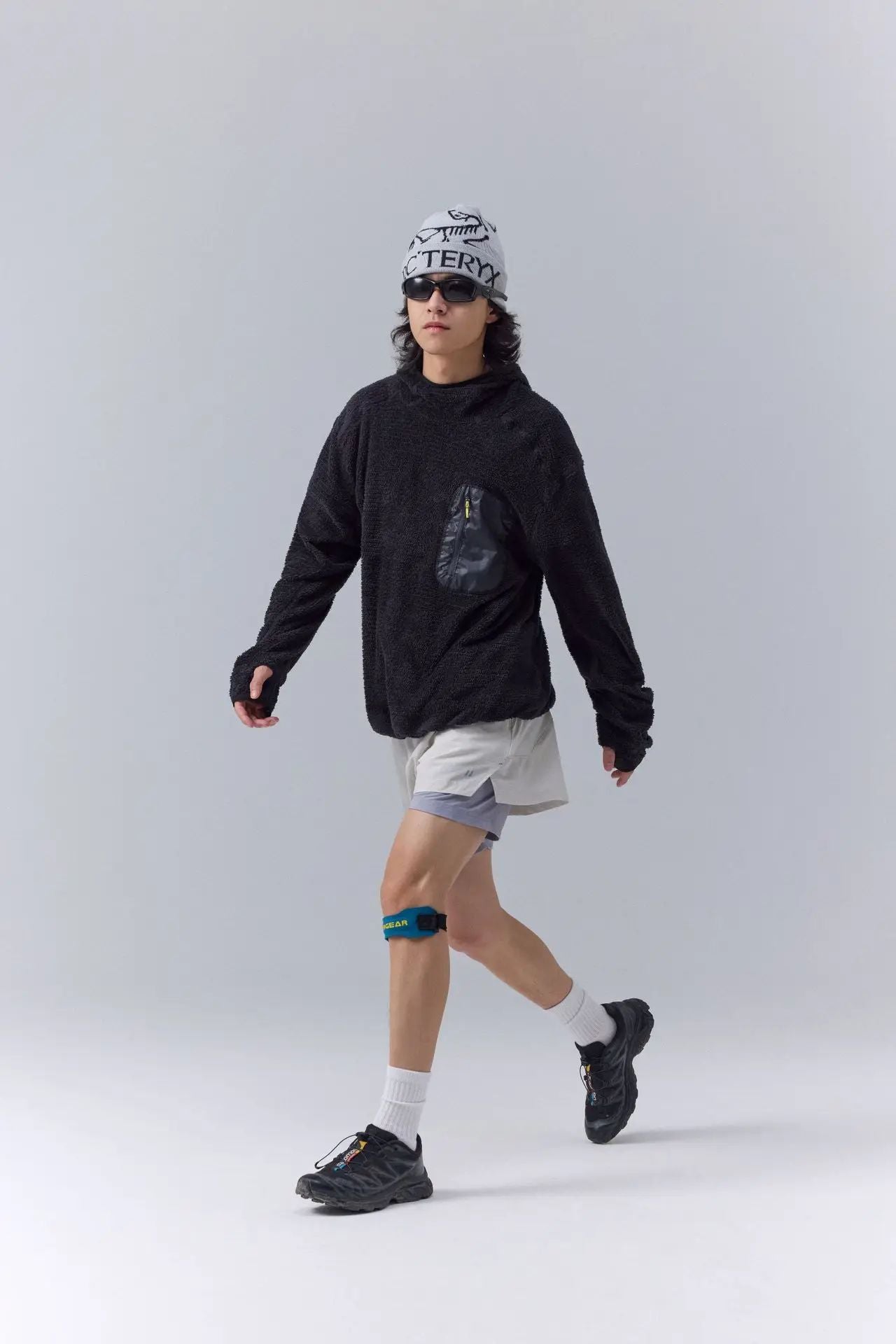 Mr. Song Original Outdoor Ultra-Light Lock Heat Breathable Loose Casual Hoodie Base Shirt for Men And Women