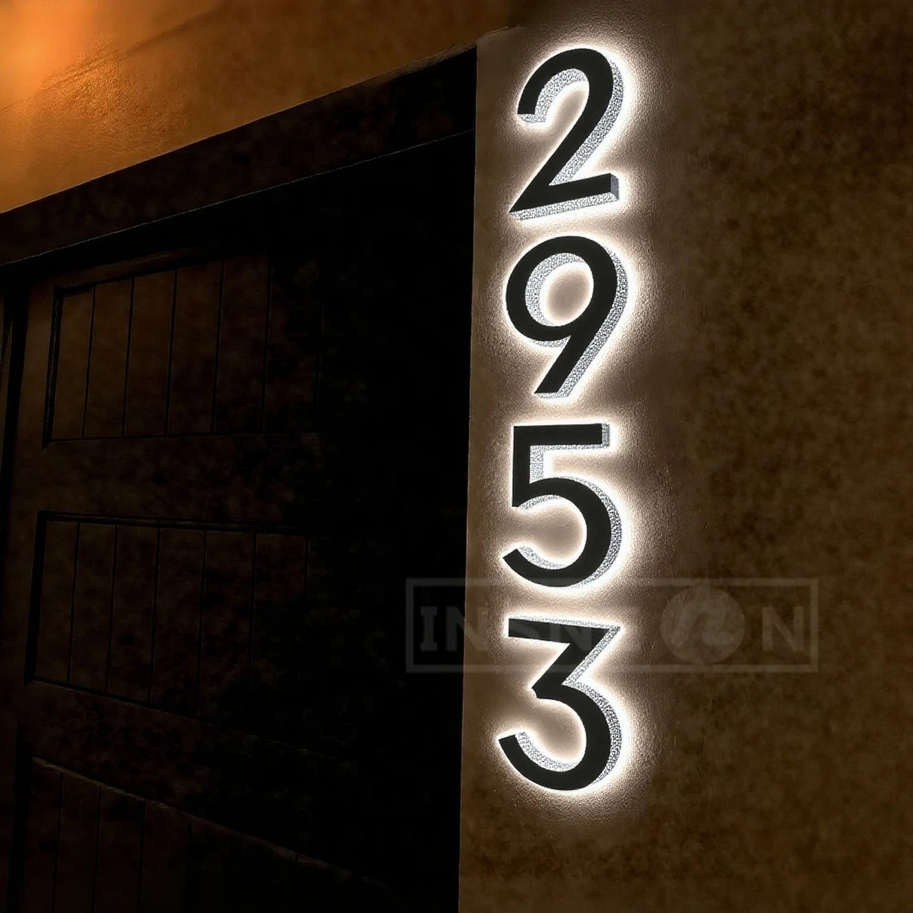 Custom Business Sign 3d Logo Led Light Business Label Advertising Shop  Signs Luminous Acrylic Signboard