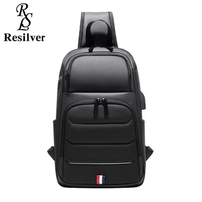 Designer Crossbody Bags for Fashion Shoulder Bags USB Charging Messenger Sling Bag Chest Bag Oxford Single Shoulder Strap Pack