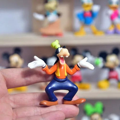 Disney Steamboat Willie Mickey Mouse Anime Figure Model Toys Cake Desktop Decoration Collectible Dolls Toys Gifts for Children