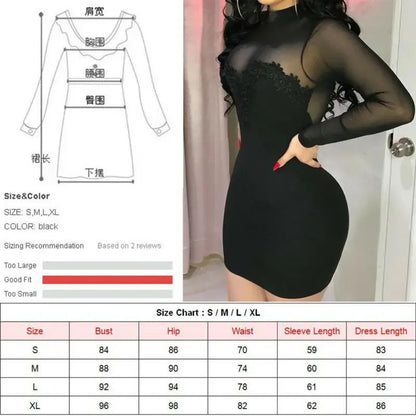 Women Elegant Mini Dress Chiffon Sexy Transparent Strapless Party Bandage Bodycon Mini Dresses Female Black Vestidos Clothes