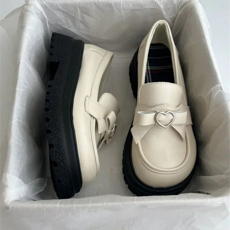 Sapatos Femininos de Salto Alto Mary Jane Loafers Lolita Sapatos de Vestir Femininos Designer Feminino Outono Primavera Novas Bombas Zapatillas