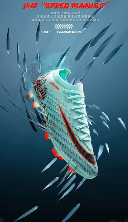 TF/FG Men Soccer Shoes Society Professional Football Field Boots Original Comfortable Top Quality Cleats Football Shoes Tenis