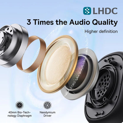 Baseus Bowie H1i Wireless Headphones Bluetooth 5.3 Active Noise Cancellation Headsets Overhead Hi-res Spatial Audio Headphone