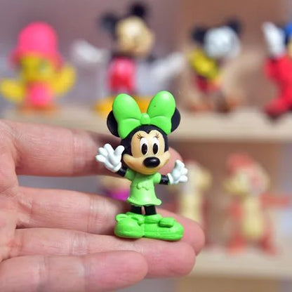 Disney Steamboat Willie Mickey Mouse Anime Figure Model Toys Cake Desktop Decoration Collectible Dolls Toys Gifts for Children