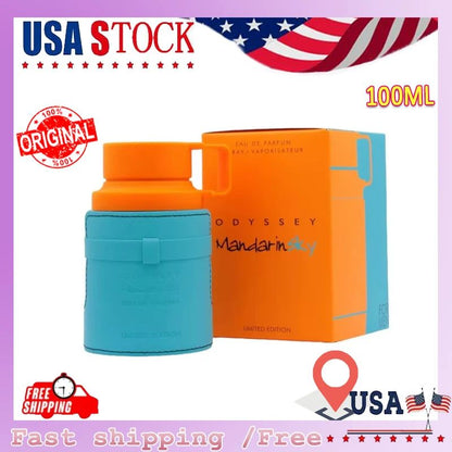 100ml Original Fragrance Mandarin Sky for Men EDP 3.4 Oz Limited Edition Arabic Perfume Spray Fragrance Perfect Birthday Gift
