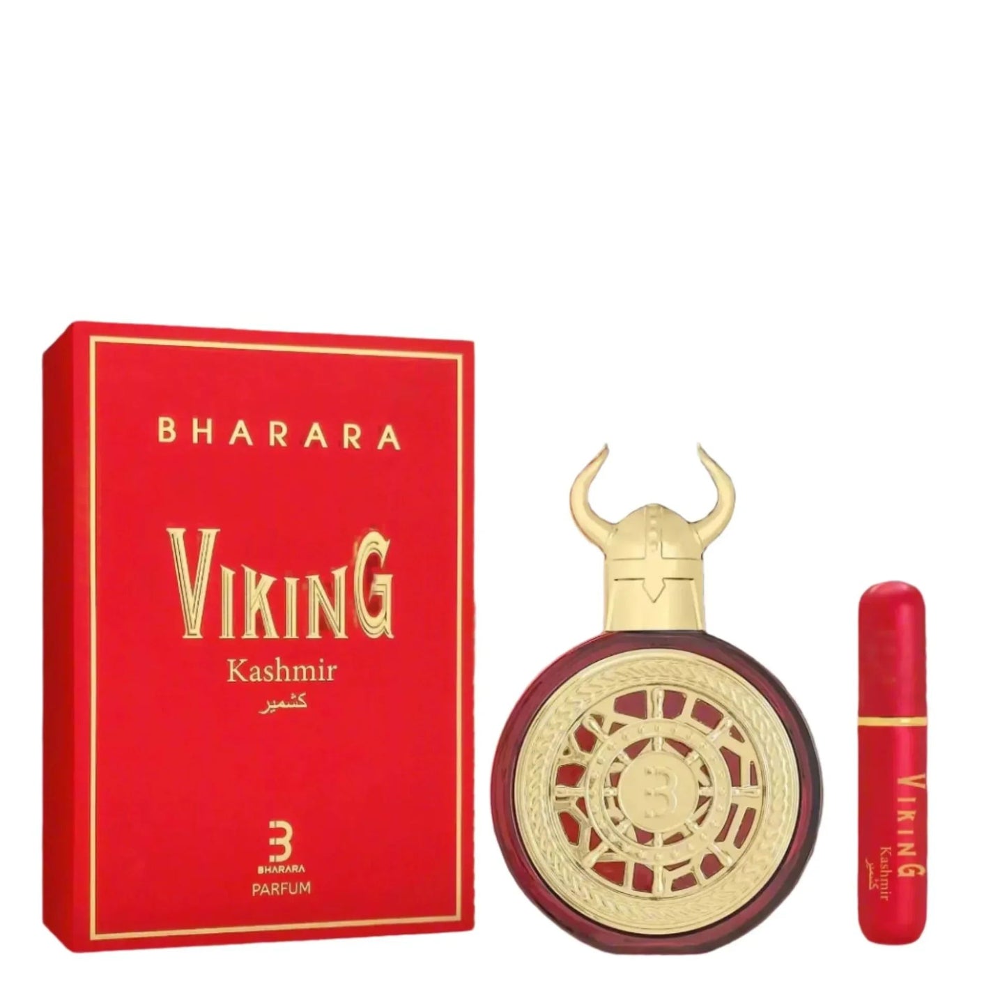 Bharara Viking Perfume for Men-Powerful Woody Leather & Tobacco Fragrance,Long Lasting Intense Scent,Strong Projection Cologne